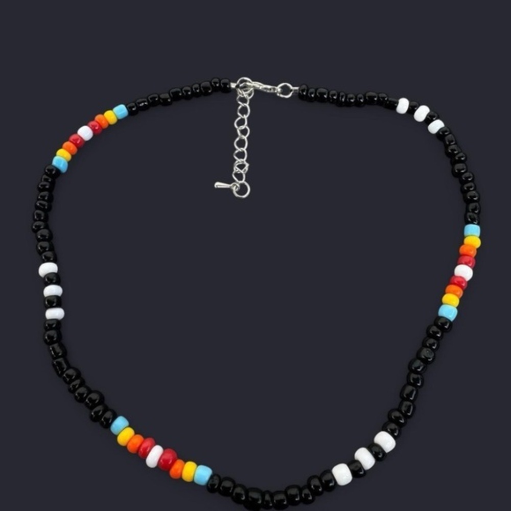 Western Choker Bead Necklace